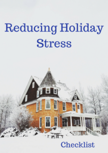 Reducing Holiday Stress